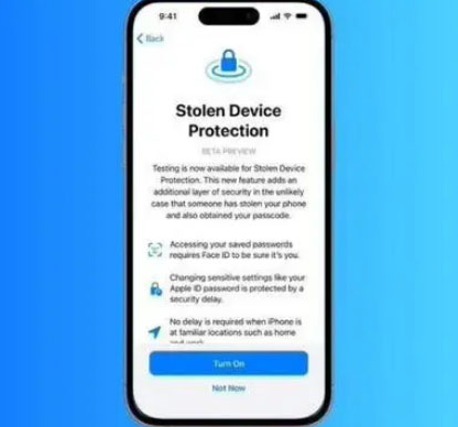 郑州苹果授权维修店分享被盗设备保护功能开启方法 