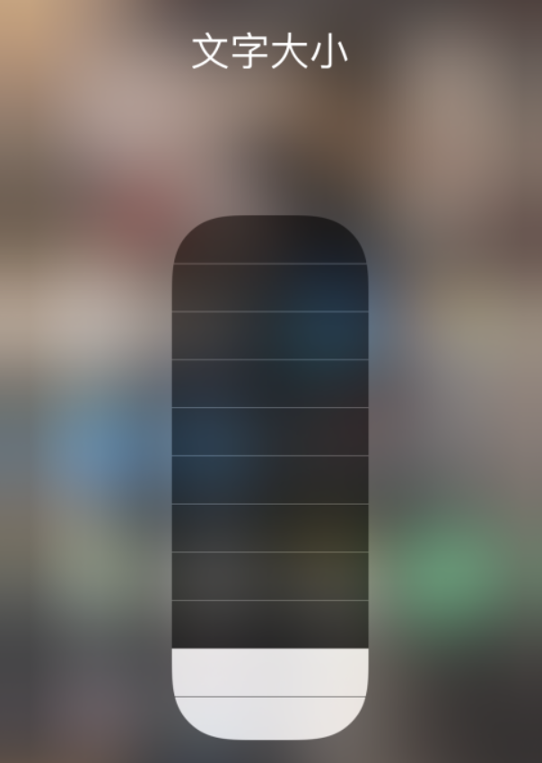 郑州苹果手机维修分享小技巧：在 iPhone 控制中心快速调节字体大小 